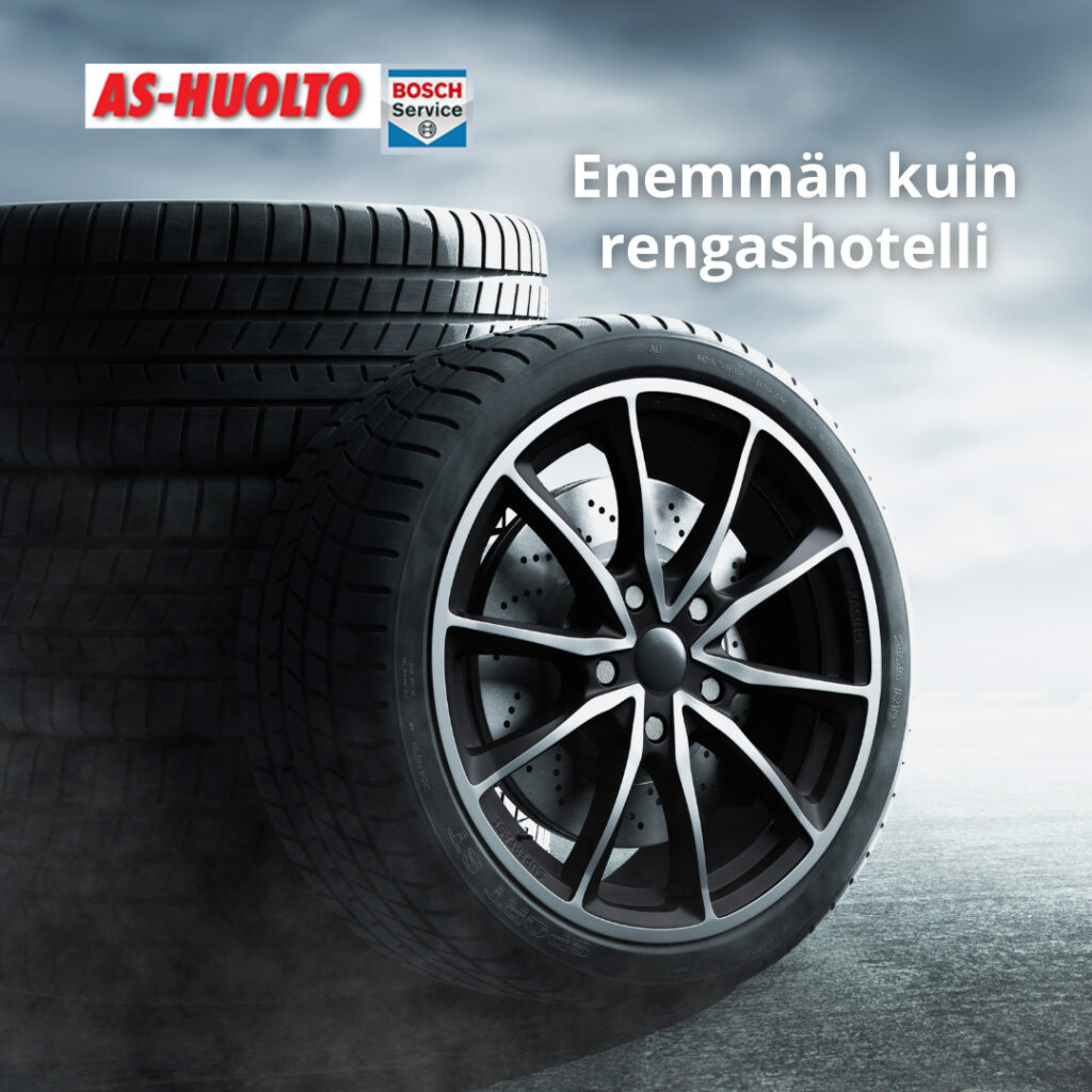 AS-huolto, mainos kuva. Haiku Creative